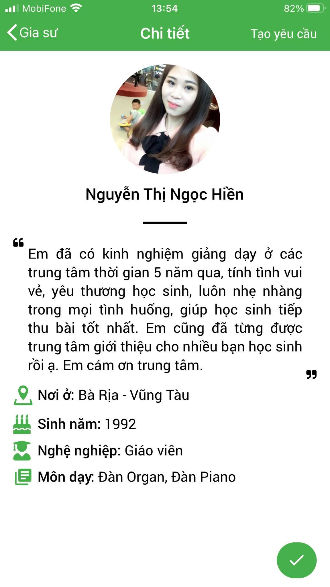 dạy kèm organ 1 kèm 1
